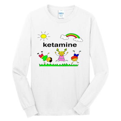 K.etamine Children Jumping Up And Having Fun Kids Tall Long Sleeve T-Shirt