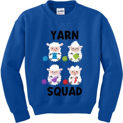 Knit Crochet Knitter Gift Crocheting Craft Knitting Lover Gift Kids Sweatshirt
