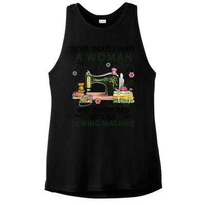 Knit Crochet Knitter Gift Crocheting Knitting Lover Gift Ladies PosiCharge Tri-Blend Wicking Tank