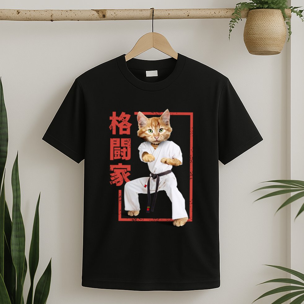 Karate Cat T-Shirt