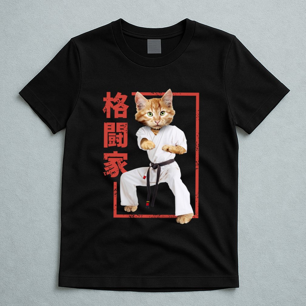 Karate Cat T-Shirt