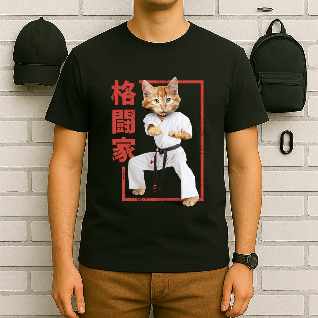 Karate Cat T-Shirt