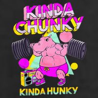 Kinda Chunky Kinda Hunky And Body Building Gym 7 Panel Mesh Trucker Snapback Hat