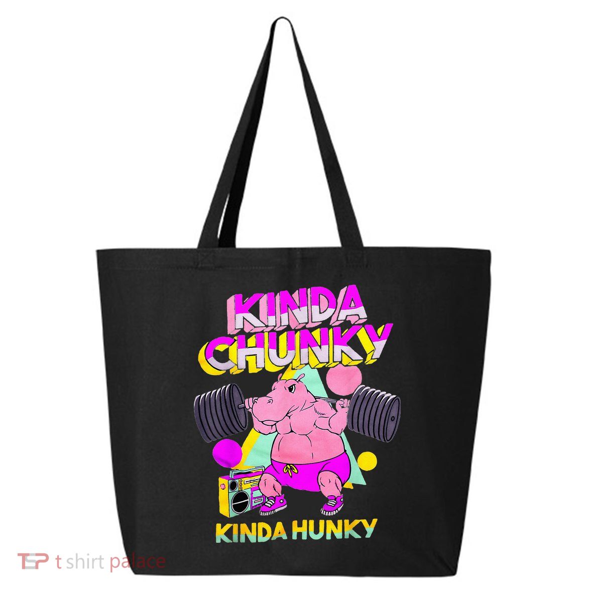 Kinda Chunky Kinda Hunky And Body Building Gym 25L Jumbo Tote