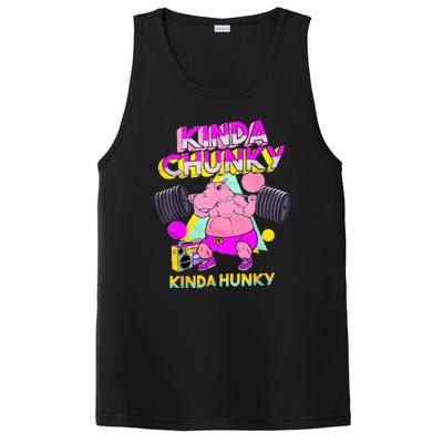 Kinda Chunky Kinda Hunky And Body Building Gym PosiCharge Competitor Tank