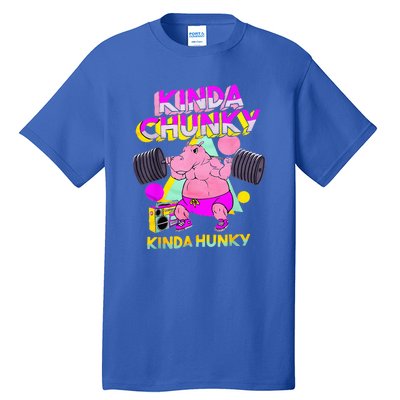 Kinda Chunky Kinda Hunky And Body Building Gym Tall T-Shirt