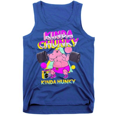 Kinda Chunky Kinda Hunky And Body Building Gym Tank Top