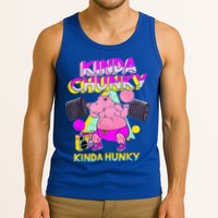 Kinda Chunky Kinda Hunky And Body Building Gym Tank Top