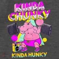 Kinda Chunky Kinda Hunky And Body Building Gym Vector Backpack