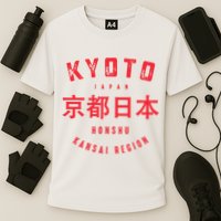 Kyoto City Kansai Region Japan Vintage Performance Shirt