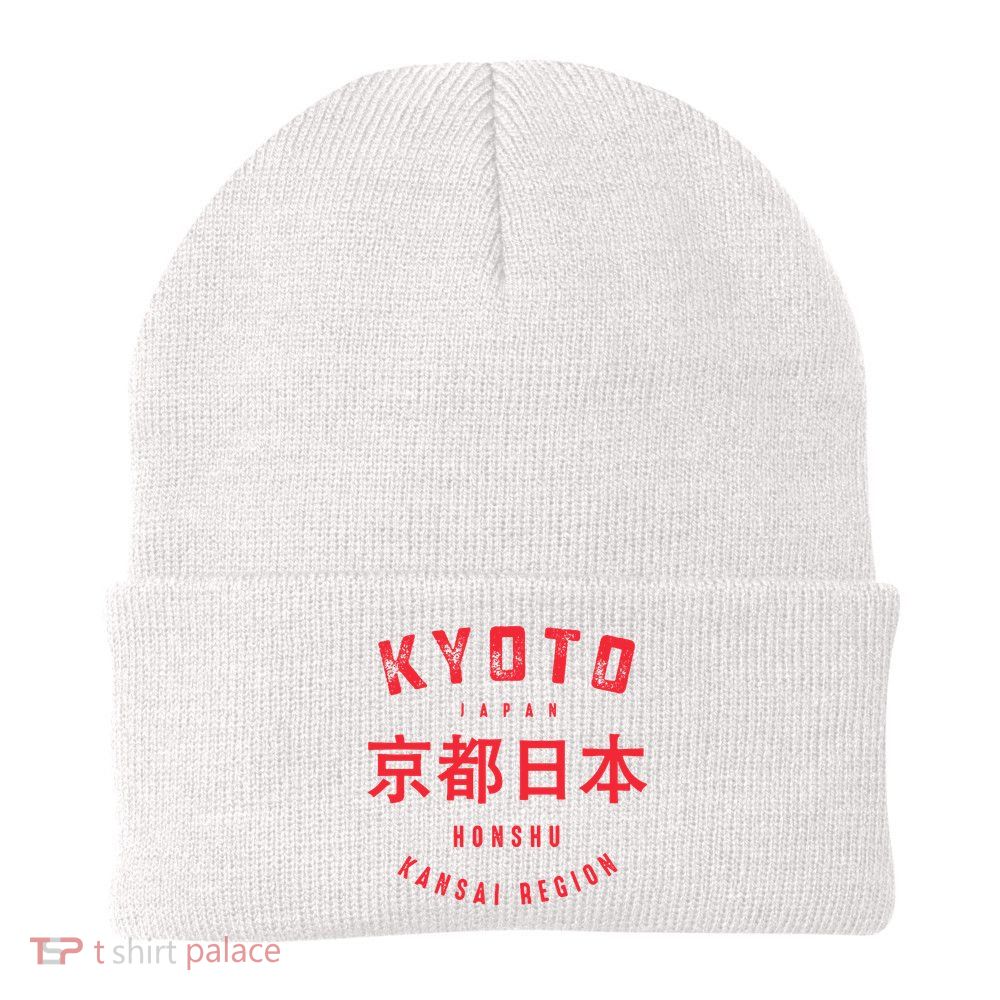 Kyoto City Kansai Region Japan Vintage Beanie