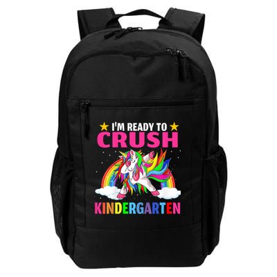 Kids Crush Kindergarten Unicorn Dabbing Back To School For Girl Backpack