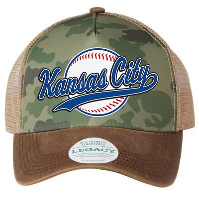 Kansas City Kc Vintage Baseball Throwback Retro Design Legacy Tie Dye Trucker Hat