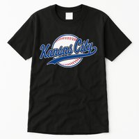 Kansas City Kc Vintage Baseball Throwback Retro Design Tall T-Shirt