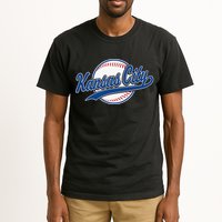 Kansas City Kc Vintage Baseball Throwback Retro Design Tall T-Shirt