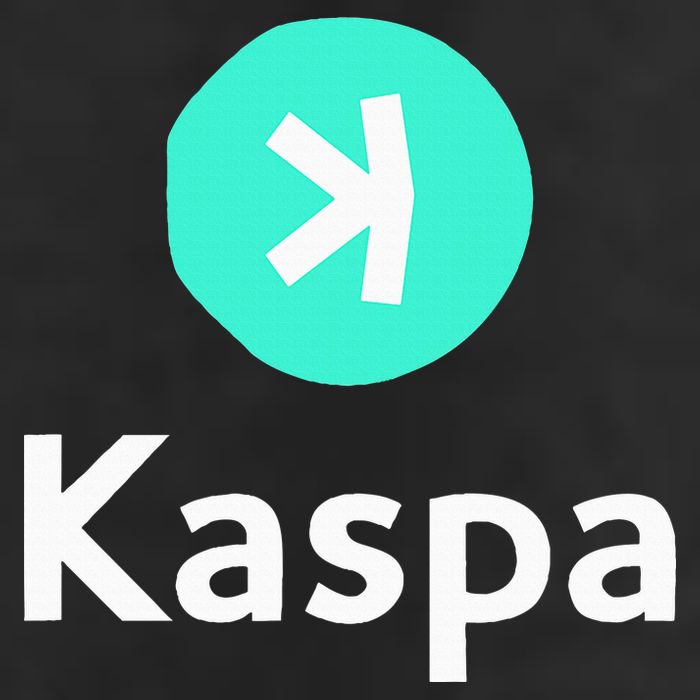 Kaspa Crypto Kaspa 7 Panel Mesh Trucker Snapback Hat