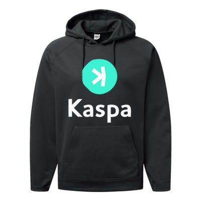 Kaspa Crypto Kaspa Performance Fleece Hoodie