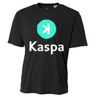 Kaspa Crypto Kaspa Cooling Performance Crew T-Shirt