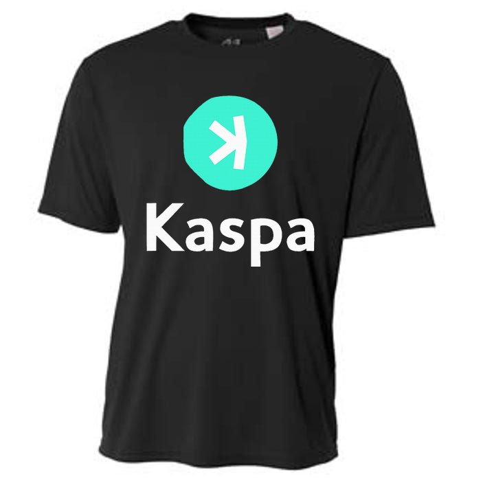 Kaspa Crypto Kaspa Cooling Performance Crew T-Shirt