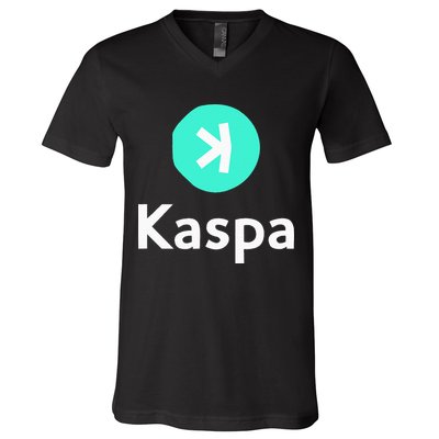 Kaspa Crypto Kaspa V-Neck T-Shirt