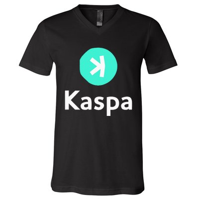 Kaspa Crypto Kaspa V-Neck T-Shirt