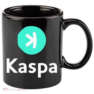 Kaspa Crypto Kaspa 11oz C Handle Ceramic Mug