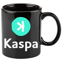 Kaspa Crypto Kaspa 11oz C Handle Ceramic Mug