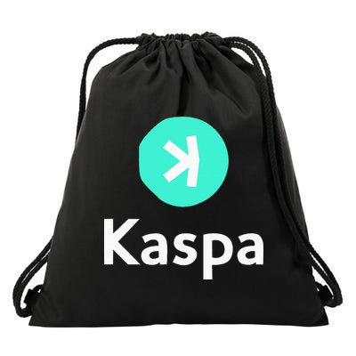 Kaspa Crypto Kaspa Drawstring Bag