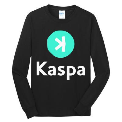 Kaspa Crypto Kaspa Tall Long Sleeve T-Shirt