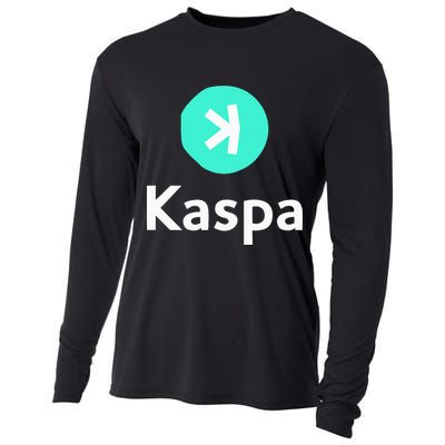 Kaspa Crypto Kaspa Cooling Performance Long Sleeve Crew