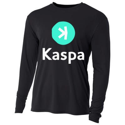 Kaspa Crypto Kaspa Cooling Performance Long Sleeve Crew