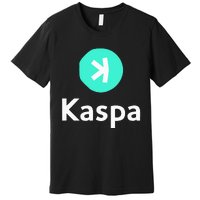 Kaspa Crypto Kaspa Premium T-Shirt