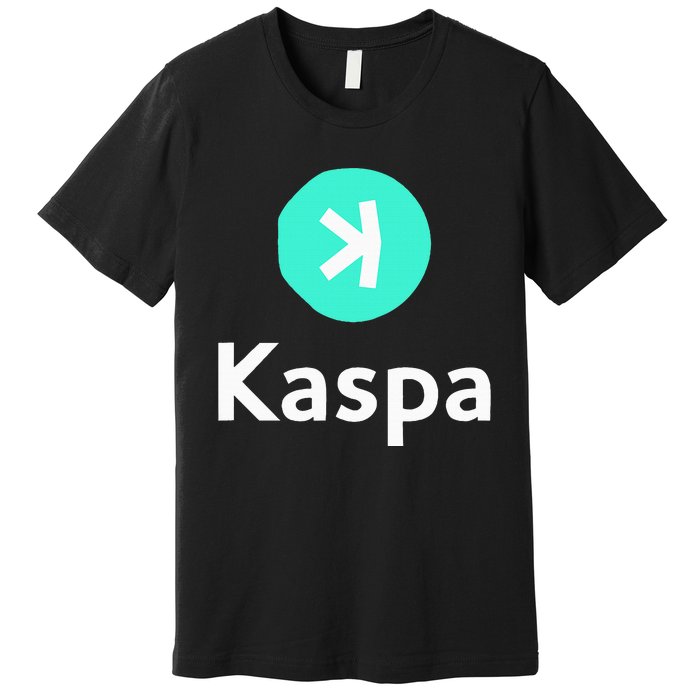 Kaspa Crypto Kaspa Premium T-Shirt