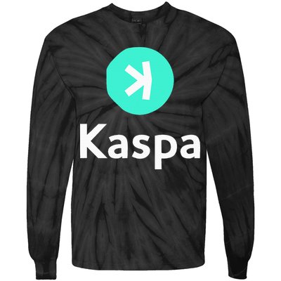 Kaspa Crypto Kaspa Tie-Dye Long Sleeve Shirt
