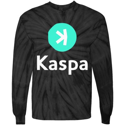 Kaspa Crypto Kaspa Tie-Dye Long Sleeve Shirt