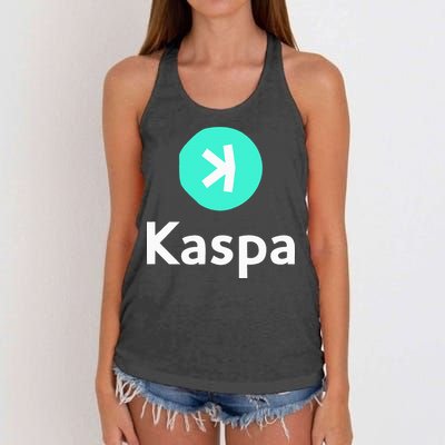 Kaspa Crypto Kaspa Women's Knotted Racerback Tank