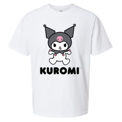 Kuromi Character Sueded Cloud Jersey T-Shirt