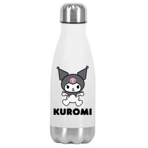 Kuromi Character Stainless Steel Insulated Water Bottle