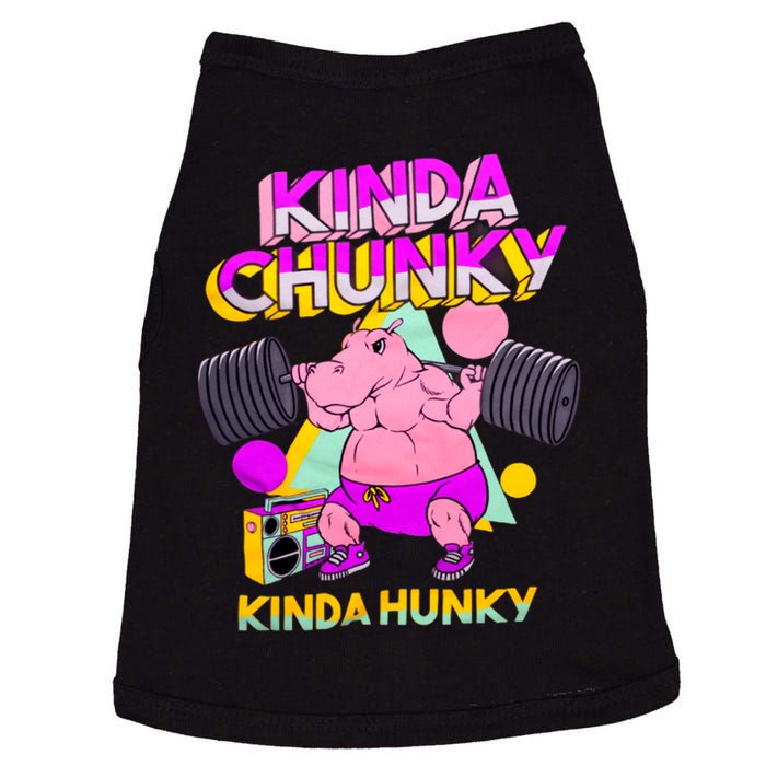 Kinda Chunky Kinda Hunky, Bodybuilding Gym Doggie Tank