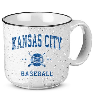 Kansas City KC Vintage Baseball Throwback Retro Design 15oz Campfire Ceramic Mug