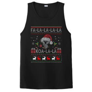 Koalalala Cute Koala Bear Australian Christmas Ugly Xmas PosiCharge Competitor Tank