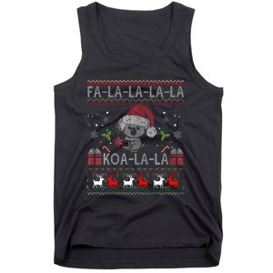 Koalalala Cute Koala Bear Australian Christmas Ugly Xmas Tank Top