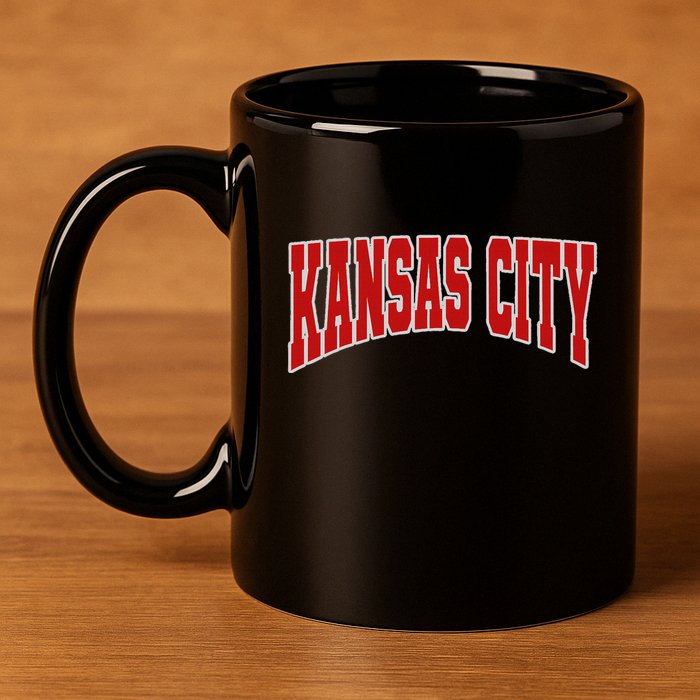 Kansas City K C 11oz C Handle Ceramic Mug