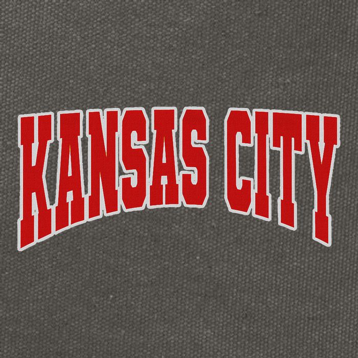 Kansas City K C Cotton Canvas Backpack
