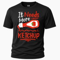 Ketchup Condiment Cooling Performance Crew T-Shirt