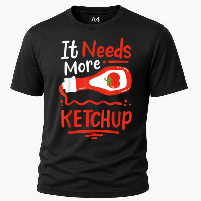 Ketchup Condiment Cooling Performance Crew T-Shirt