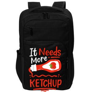 Ketchup Condiment Impact Tech Backpack