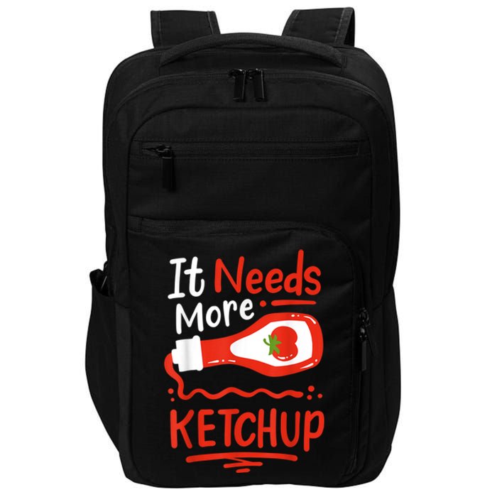 Ketchup Condiment Impact Tech Backpack