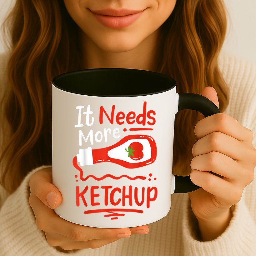 Ketchup Condiment Mug