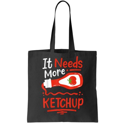 Ketchup Condiment Tote Bag